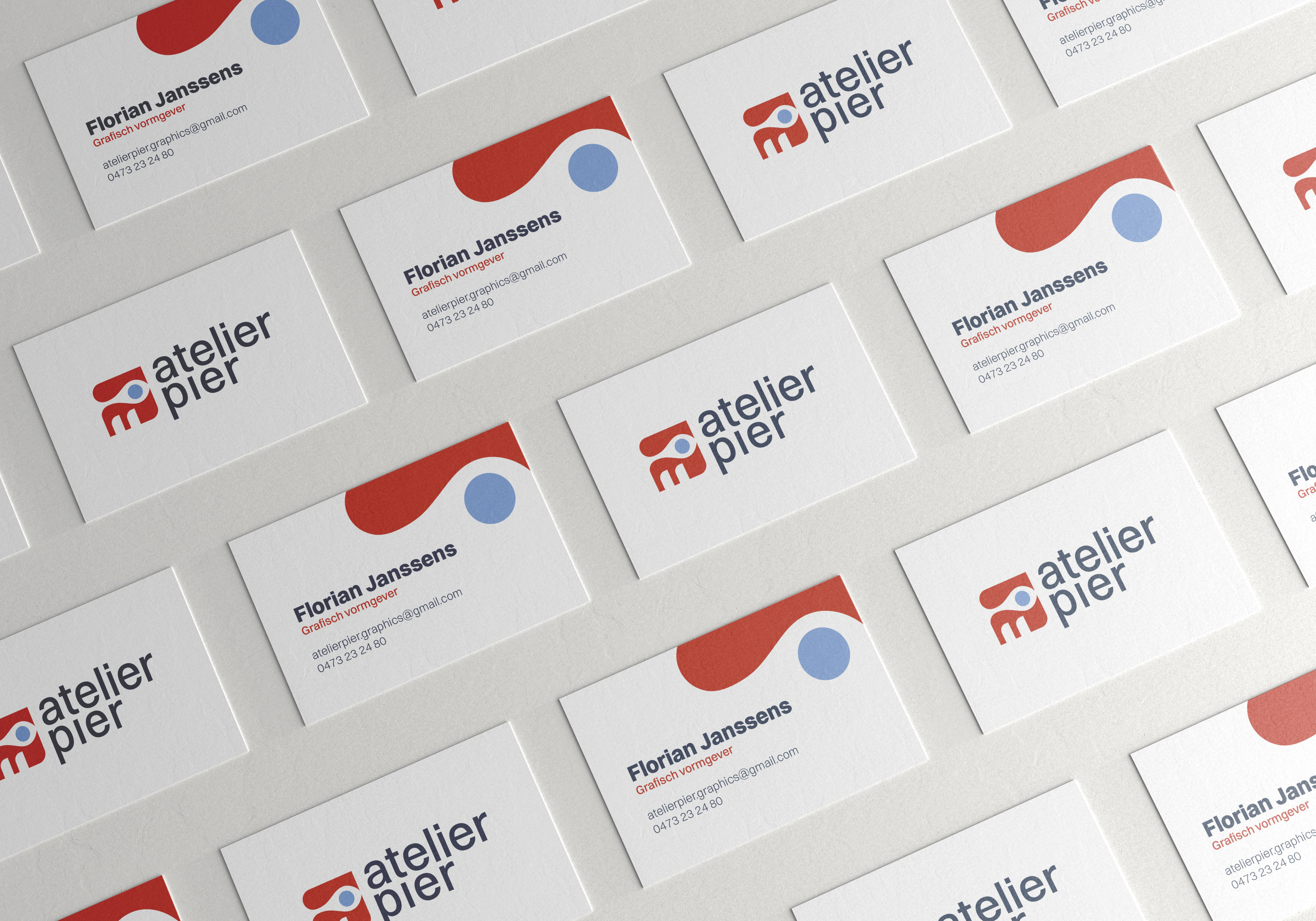 Atelier Pier - Visitekaartjes